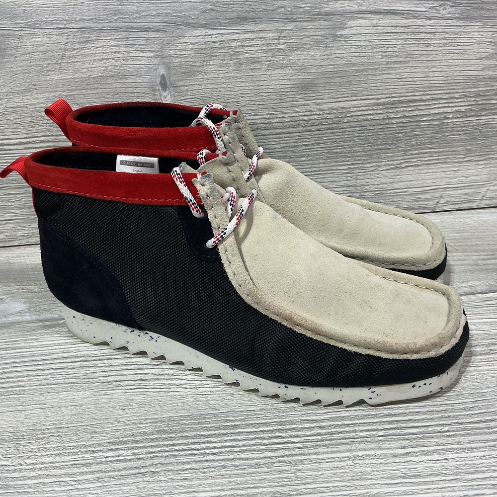 Clarks Wallabee FTRE Mens Size 11 Multicolored English Chukka Boots VERY RARE